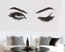 Eyelashes & Brows Wall Decal